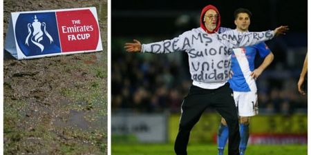 Eastleigh pitch invader wanted to win back the heart of his ex-girlfriend by scoring an FA Cup goal