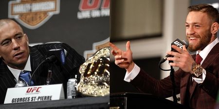 Rafael dos Anjos believes that Conor McGregor behaves like the opposite of Georges St-Pierre
