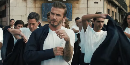 VIDEO: David Beckham might break the internet modelling his new bodywear collection