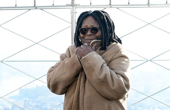 Whoopi Goldberg And George Takei Light The Empire State Building In Honor Of World AIDS Day