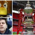 Cup fever takes hold of Colchester’s very excited mascot ahead of Spurs clash