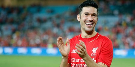 VIDEO: Liverpool hero Luis Garcia shows he’s still got it at 37 with fine back-heel goal