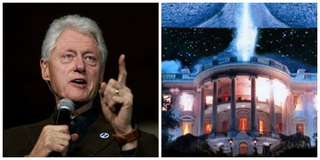 Somebody made a list of all the films Bill Clinton watched as President