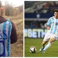Reports: Lionel Messi is set to meet the Afghan child with the plastic bag Argentina kit