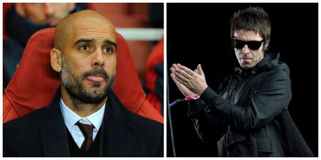 Liam Gallagher perfectly sums up every Manchester City fan’s reaction to Guardiola’s appointment