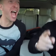 Chris Martin warms up for the Super Bowl in a Carpool Karaoke with James Corden