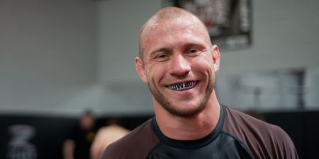 PICS: Donald Cerrone miraculously unhurt after he totalled his jeep on the way to training