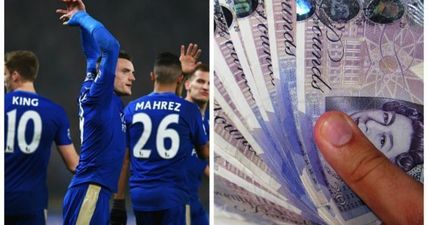 PIC: The punter who could win £25,000 if Leicester win the league reveals if he’s considering a cash out