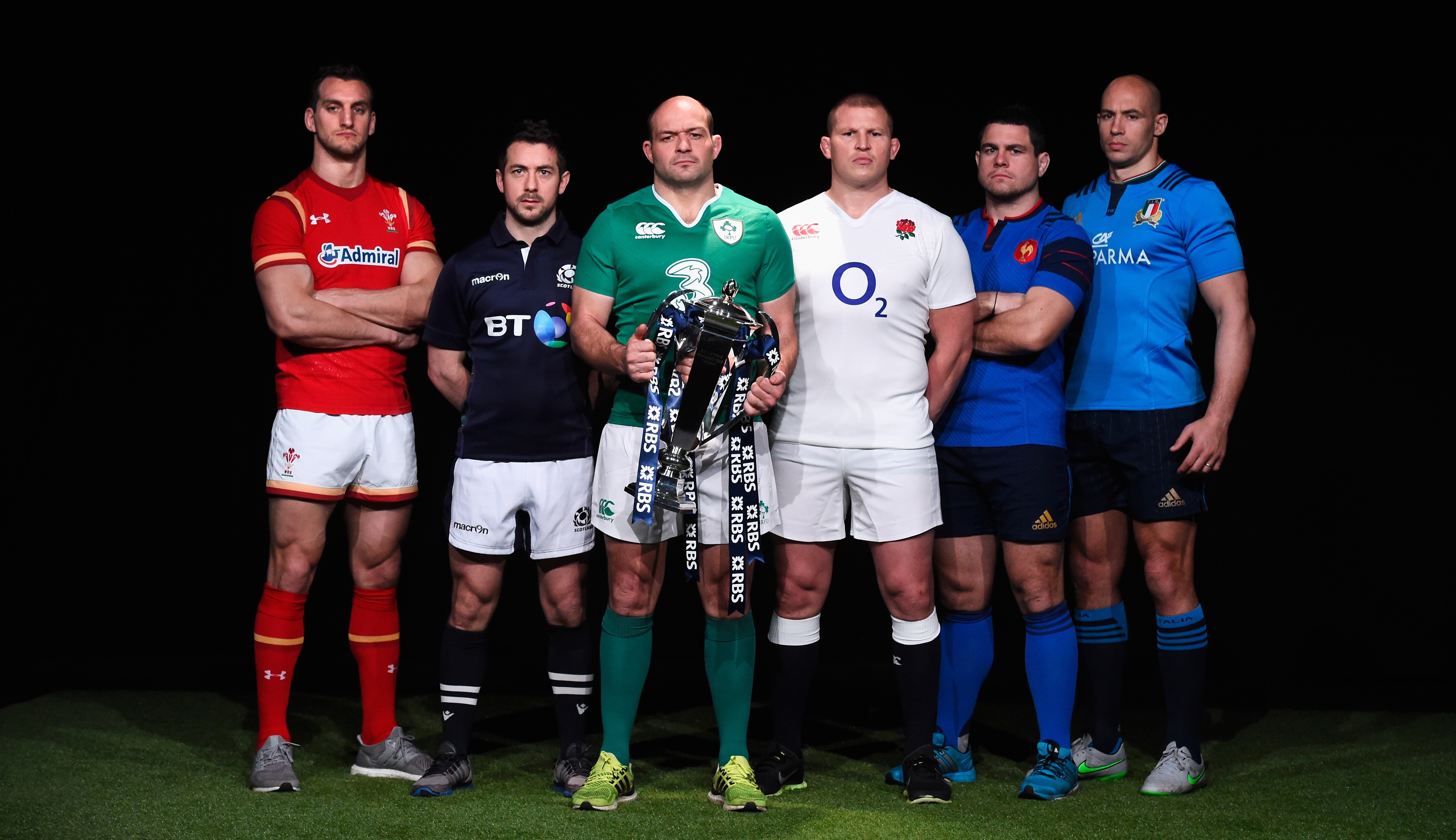 during the RBS Six Nations launch at The Hurlingham Club on January 27, 2016 in London, England.