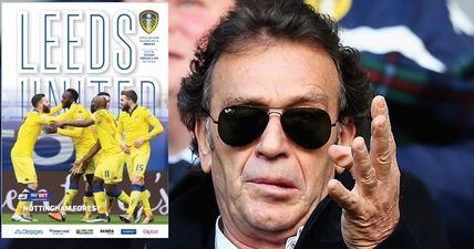 PIC: Leeds owner’s bizarre phobia forces a change to matchday programme