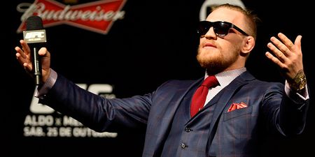Conor McGregor slags off everyone in gloating Fighter of Year victory speech (Video)