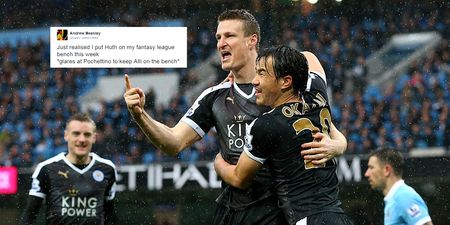 Fantasy football managers react to leaving Leicester’s two-goal hero on their bench
