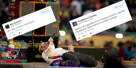 A lot of people were p*ssed off to see Coldplay at the Super Bowl