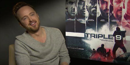VIDEO: Aaron Paul chats to JOE about his badass new film and Better Call Saul rumours
