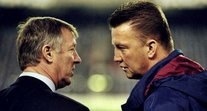 Revealed: What Alex Ferguson said to Louis van Gaal in a recent phone call