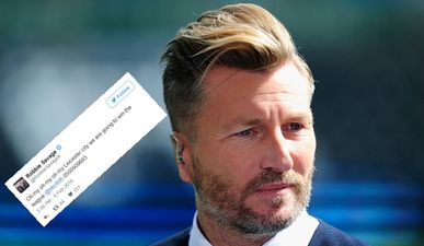 Leicester journalist slaughters Robbie Savage for jumping on the team’s bandwagon