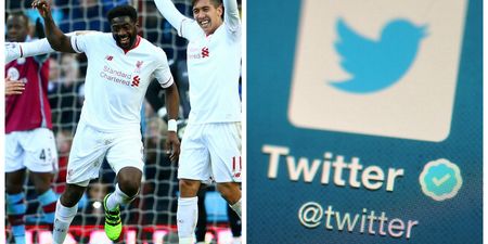 Twitter can’t quite believe it as Kolo Toure joins Liverpool’s goal glut at Villa Park
