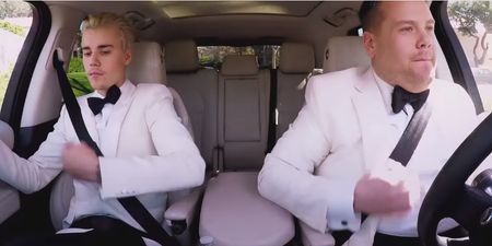 Justin Bieber returns for a special Grammys Carpool Karaoke with James Corden