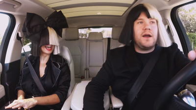 VIDEO: James Corden gets a singing lesson from Sia in a new Carpool Karaoke
