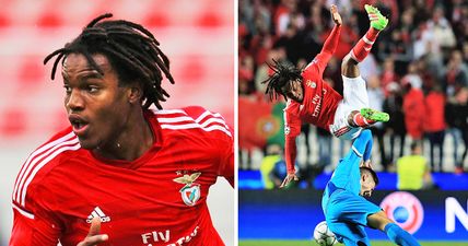 VIDEO: Did Liverpool and Man United target Renato Sanches invent a new showboat skill?