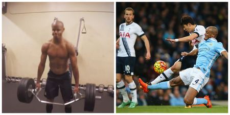 VIDEO: Vincent Kompany is in ridiculous shape in his rehab video
