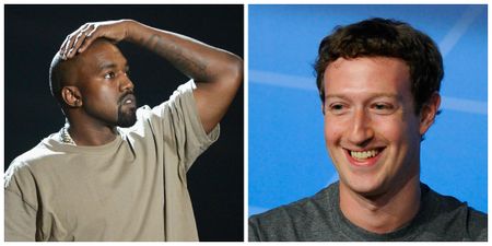 PIC: Mark Zuckerberg takes a subtle dig at Kanye West’s plea for $1billion