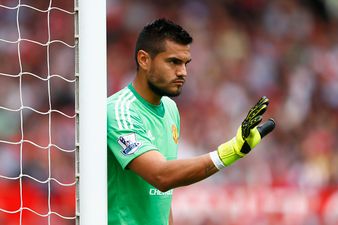 VIDEO: Sergio Romero pulls off one of the saves of the season as he steps in for injured David De Gea