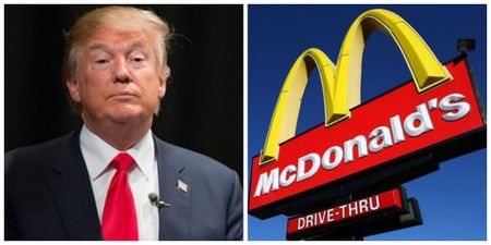 Donald Trump has named his favourite McDonald’s food…but there’s one big problem