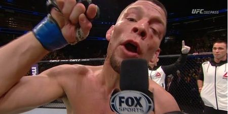 VIDEO: This is the explosive moment Nate Diaz called out Conor McGregor