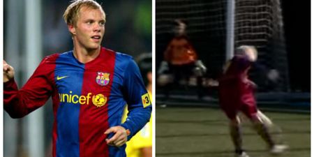 VIDEO: Eidur Gudjohnsen’s son shows he’s worthy of place in Barca’s academy with stunning goal