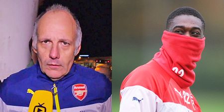 Arsenal fan Claude makes X-rated vow if Sanogo scores a hat-trick…and he does