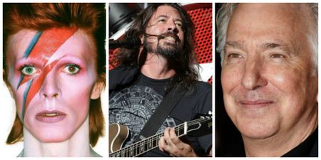 VIDEO: Dave Grohl performs moving Oscars tribute to David Bowie and Alan Rickman