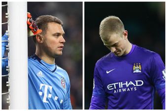 Pep Guardiola could replace Joe Hart with Manuel Neuer