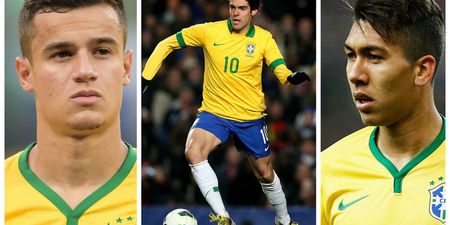 Kaka makes the Brazil squad, but only one of Liverpool’s stars gets the nod