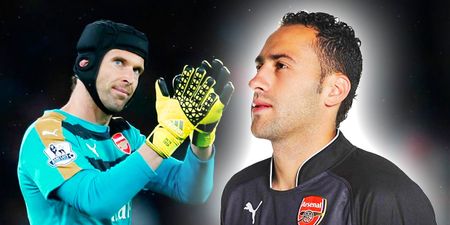 Injured Petr Cech tries to talk up David Ospina – but Arsenal fans are having none of it
