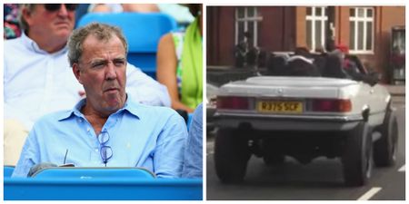 VIDEO: Jeremy Clarkson takes an off-road Mercedes through a quiet home counties town