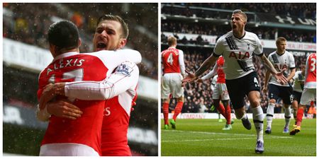 Twitter reacts to a topsy-turvy North London Derby