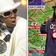 VIDEO: Public Enemy’s Flavor Flav presenting the weather is sensational