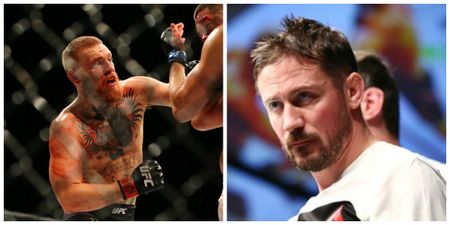 John Kavanagh pays tribute to Conor McGregor at post-fight event