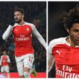 VIDEO: Confused Mohamed Elneny has no idea what’s going on as he celebrates Olivier Giroud goal