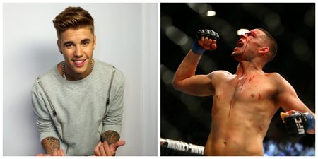 VIDEO: Nate Diaz responds to Justin Bieber “beef” as only he can