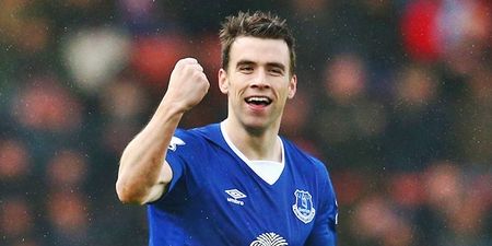 PICS: Seamus Coleman went above and beyond for Everton fans after FA Cup win