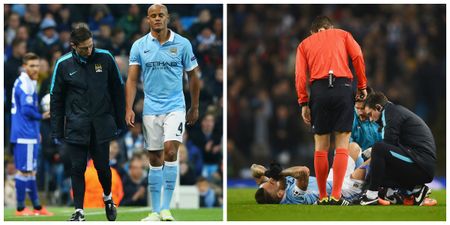 Manchester City face injury crisis ahead of Sunday’s derby after two defensive injuries