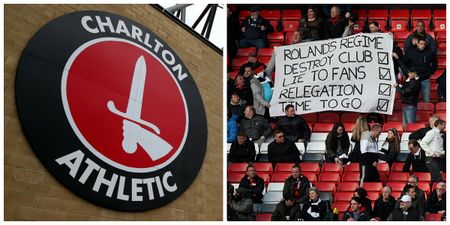 Charlton release statement claiming protesting fans ‘want the club to fail’