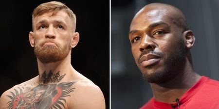 Jon Jones was glad that Conor McGregor suffered his first UFC loss