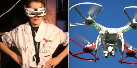 This British teen has won $250,000 in a drone racing contest
