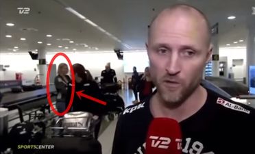 Woman appears to vanish into thin air on live television in Denmark