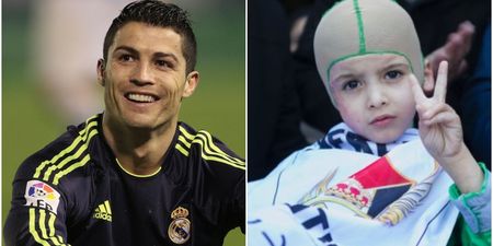 VIDEO: 5-year-old Palestinian child left orphaned by fire-bomb attack gets to meet his hero Ronaldo