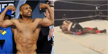 VIDEO: Former heavyweight champ Roy Jones Jr knocks out ‘fan’ who took him on in a fight