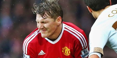 Bastian Schweinsteiger’s season looks set to be over after latest injury disaster